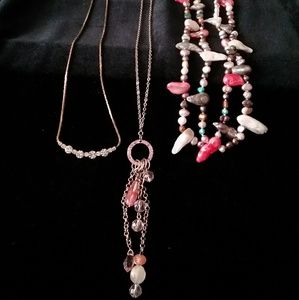 Bundle of 3 necklaces